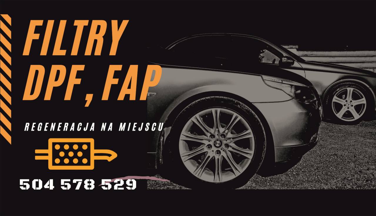Baner reklamowy Lublin-Regeneracja filtrów DPF w Lublinie-baner reklamowy Lublin-Drukarnia Andale Lublin