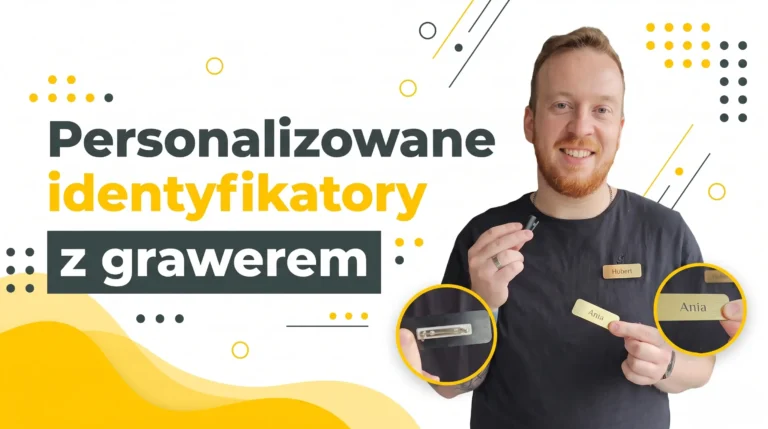 Personalizowane identyfikatory z grawerem Lublin-Andale Drukarnia i Agencja Reklamowa Lublin